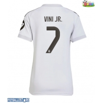 Real Madrid Vinicius Junior #7 Hjemmedrakt Dame 2025-26 Kortermet